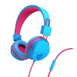 JLab JBuddies Studio Wired Kids Headphones On-Ear, Volume Limiter, School/Travel